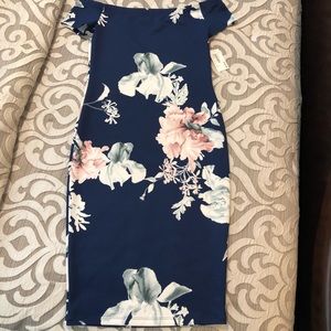 Floral Body-Con Dress